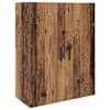 vidaXL Seinekapp Vana puit 69,5 x 34 x 90 cm Tehispuit