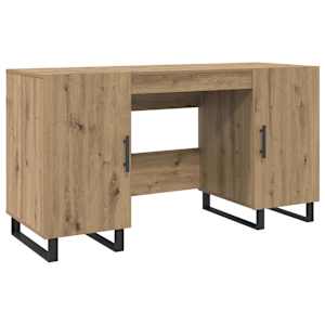 vidaXL Laud k&auml;sit&ouml;&ouml;tamm Tehispuit 140 x 50 x 75 cm
