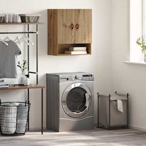 Omarica na steni artisan hrast 60 x 31 x 70 cm Konstruiran les