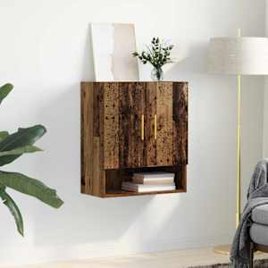 Nástěnná skříňka Staré dřevo 60 x 31 x 70 cm Kompozitní dřevo - obrázek 4