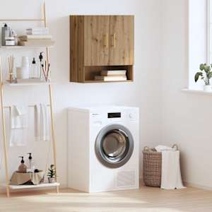 Omarica na steni artisan hrast 60 x 31 x 70 cm Konstruiran les