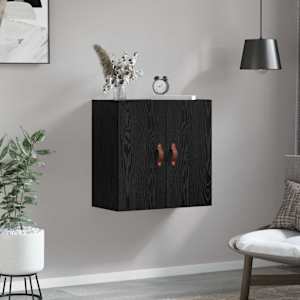Nástěnná skříňka Černý dub 60 x 31 x 60 cm Kompozitní dřevo - obrázek 4