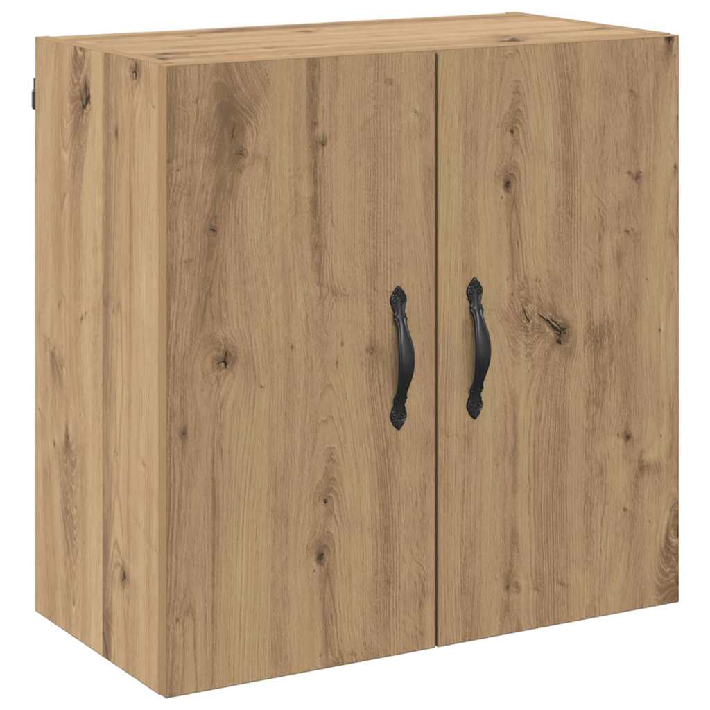  vidaXL Fali Szekrény kézműves tölgy 60 x 31 x 60 cm Faanyag akciós termékkép 1