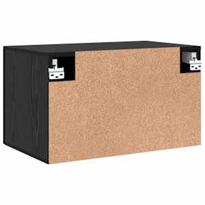 Nástěnná skříň Černý dub 60 x 36,5 x 35 cm kompozitní dřevo - obrázek 8