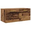 vidaXL Seinekapp 80 x 36.5 x 35 cm Tehispuit Vana puit