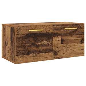 Nástěnná skříňka Staré dřevo 80 x 36.5 x 35 cm Kompozitní dřevo - obrázek 2