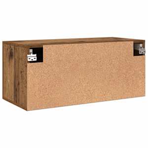 Nástěnná skříňka Staré dřevo 80 x 36.5 x 35 cm Kompozitní dřevo - obrázek 8