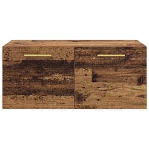 Nástěnná skříňka Staré dřevo 80 x 36.5 x 35 cm Kompozitní dřevo - obrázek 6