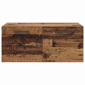 Nástěnná skříňka Staré dřevo 80 x 36.5 x 35 cm Kompozitní dřevo - obrázek 6