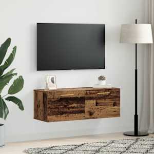 Nástěnná skříňka Nástěnný Staré dřevo 100 x 36.5 x 35 cm - obrázek 4