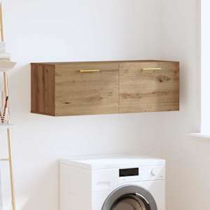 Omarica na steni artisan hrast 100 x 36.5 x 35 cm