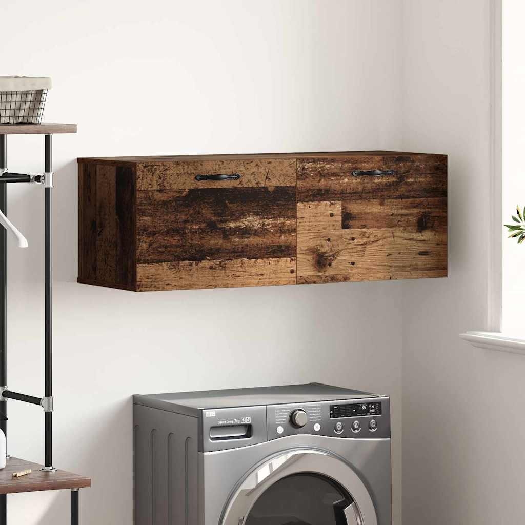vidaXL Dulap de perete Lemn vechi 100 x 36.5 x 35 cm Lemn compozit