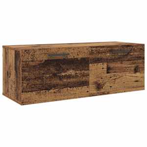 Nástěnná skříňka Nástěnný Staré dřevo 100 x 36.5 x 35 cm - obrázek 2