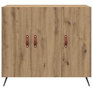 Servírovací skříň Artisanový dub 89,5 x 34 x 80 cm - obrázek 4