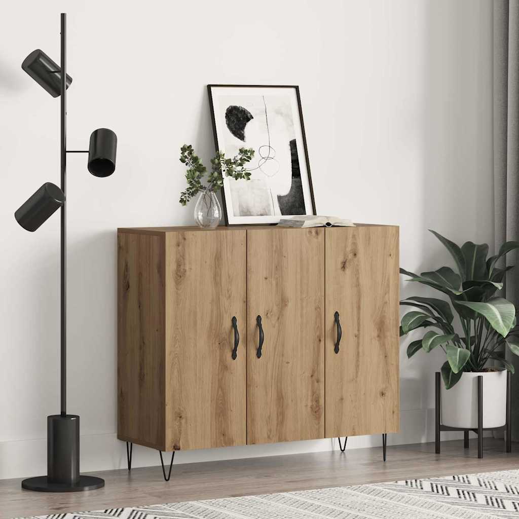 Sideboard artisan eg 90 x 34 x 80 cm Konstrueret træ