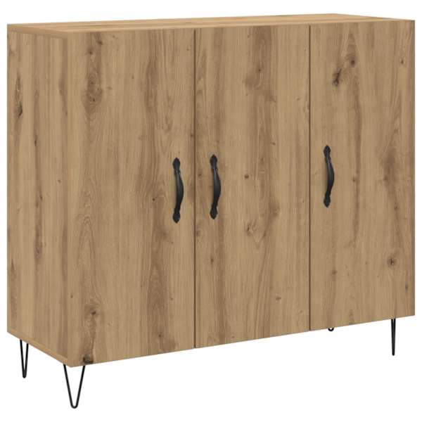 vidaXL K&otilde;ide K&auml;sit&ouml;&ouml;puu 90 x 32,5 x 80 cm Tehispuit
