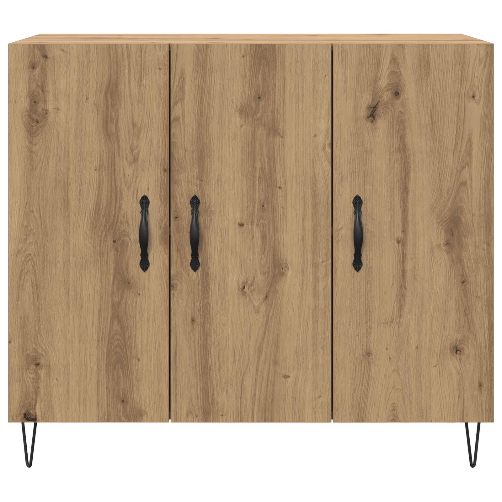 Servírovací skříň Artisanový dub 90 x 32,5 x 80 cm - obrázek 6