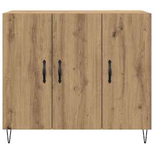 Servírovací skříň Artisanový dub 90 x 32,5 x 80 cm - obrázek 6