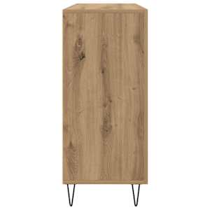 Servírovací skříň Artisanový dub 90 x 32,5 x 80 cm - obrázek 7