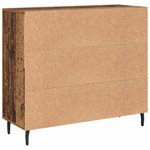 Servírovací skříň Staré dřevo 90 x 34 x 80 cm kompozitní dřevo - obrázek 8