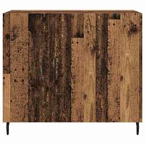 Servírovací skříň Staré dřevo 90 x 34 x 80 cm kompozitní dřevo - obrázek 6
