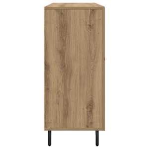 Servírovací skříň Artisanový dub 90 x 34 x 80 cm - obrázek 7
