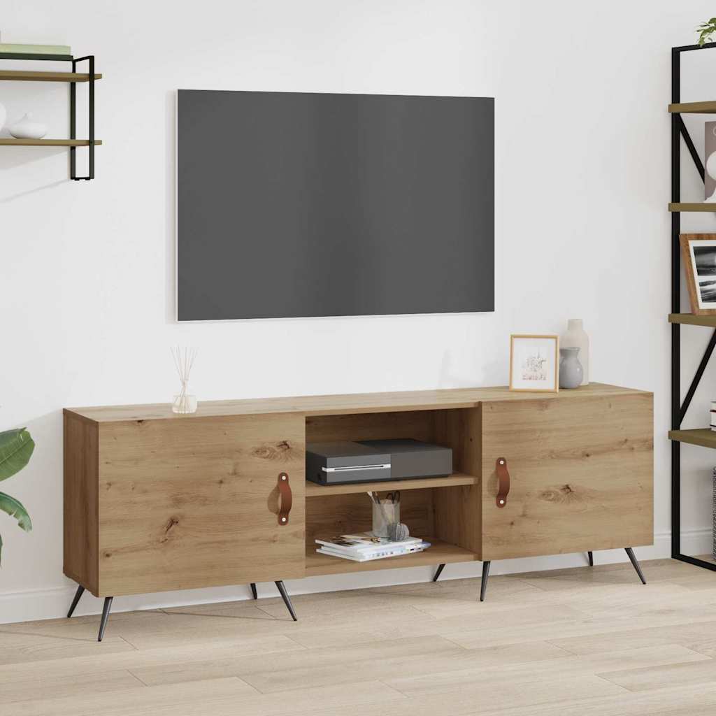 vidaXL TV-Schränk Eiche handwerklich 150 x 30 x 50 cm Holzwerkstoff