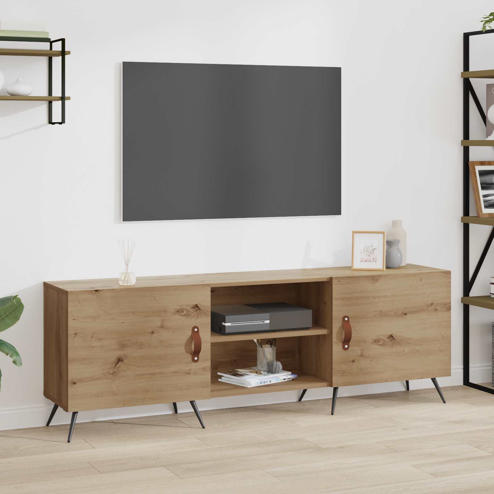 TV-kaappi artesaani tammi 150 x 30 x 50 cm Tekninen puu