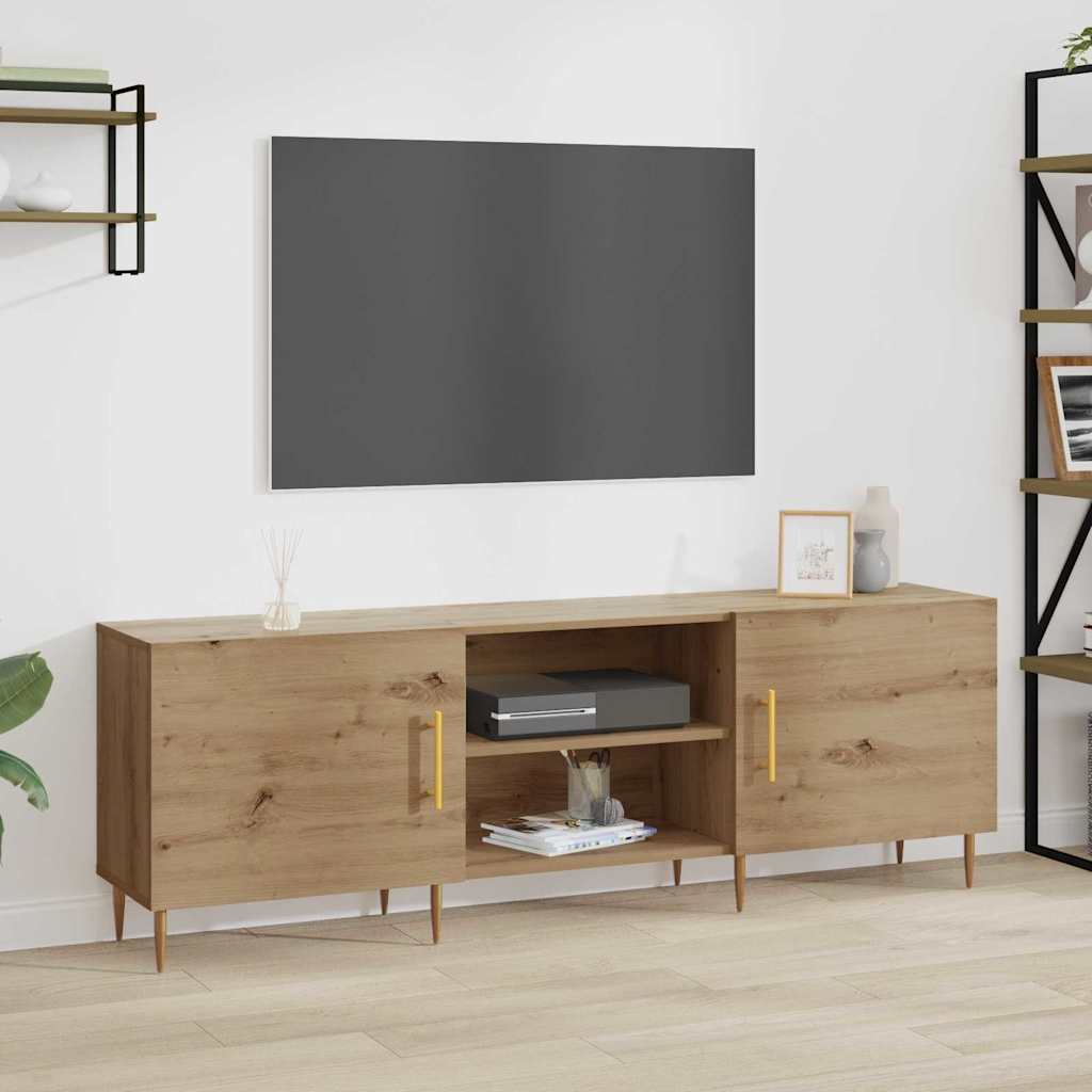 Telerikapp riiuliga ladustamisega uksega käsitöötamm 150 x 30 x 50 cm Tehispuit