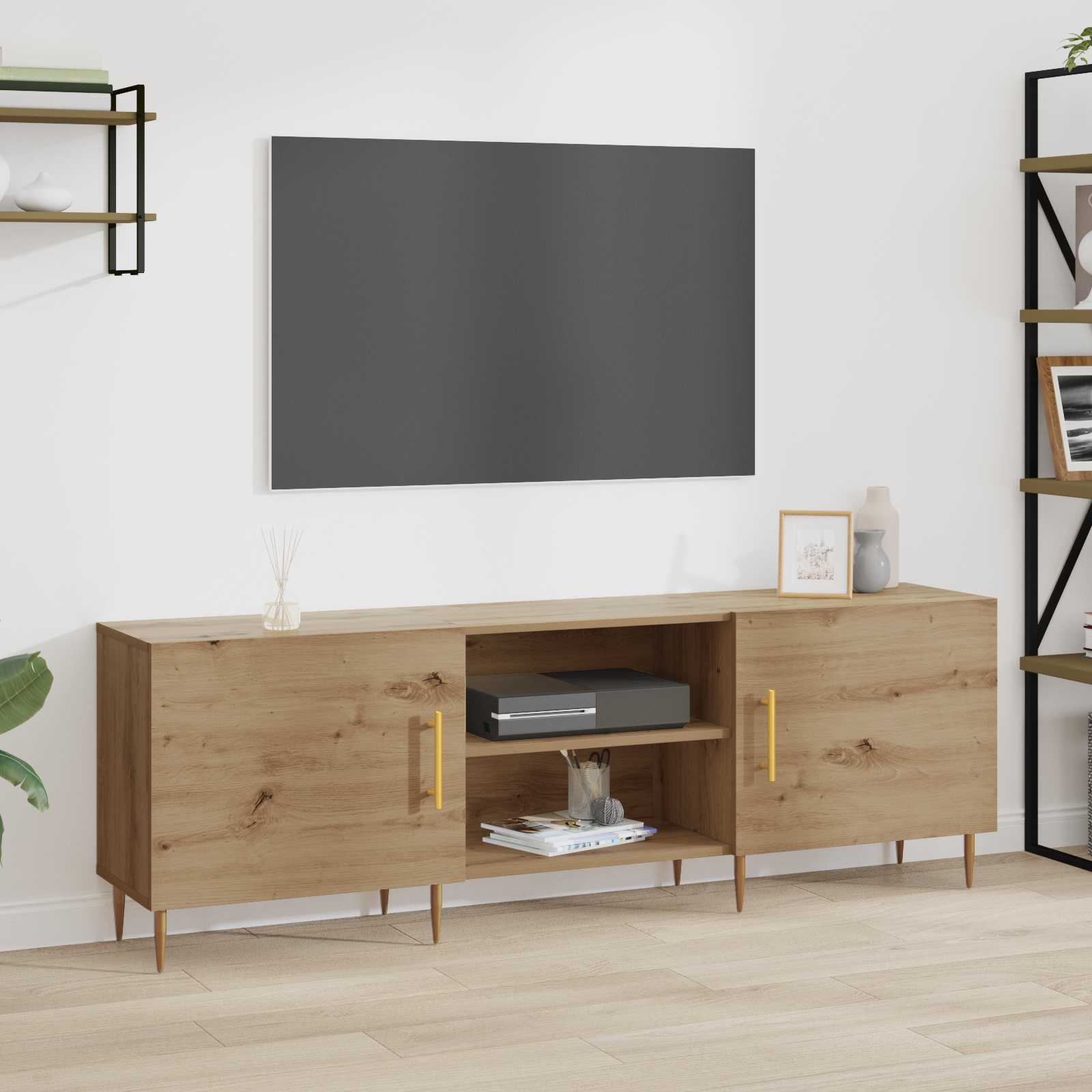 TV-kaappi artesaani tammi 150 x 30 x 50 cm Tekninen puu