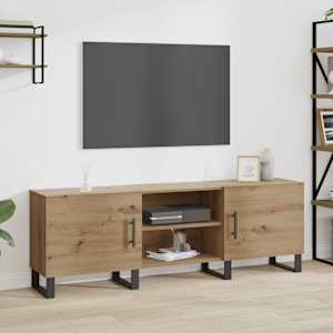 TV omarica Umetni hrast 150 x 30 x 50 cm Konstruiran les