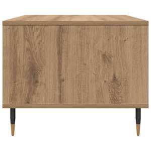 Konferenční stolek dub artisan 60 x 50 x 40 cm Kompozitní dřevo - obrázek 6