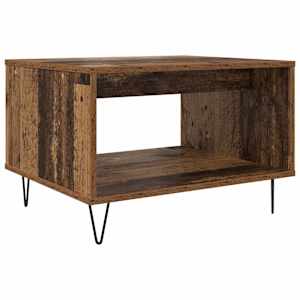 vidaXL Kohvilaud Vana puit 60 x 50 x 40 cm Tehispuit