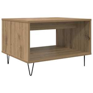Konferenční stolek dub artisan 60 x 50 x 40 cm Kompozitní dřevo - obrázek 2