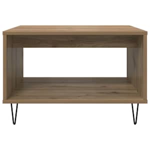 Konferenční stolek dub artisan 60 x 50 x 40 cm Kompozitní dřevo - obrázek 5