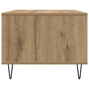 Konferenční stolek dub artisan 60 x 50 x 40 cm Kompozitní dřevo - obrázek 6
