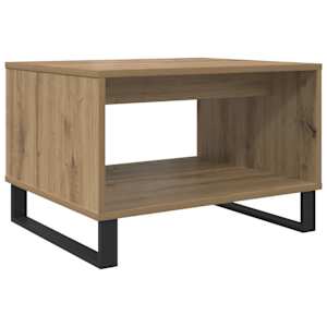 Konferenční stolek dub artisan 60 x 50 x 40 cm Kompozitní dřevo - obrázek 2