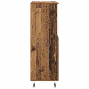 Vysoký bufet Hnědá 60 x 36 x 110 cm Kompozitní dřevo - obrázek 7