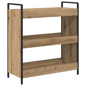 Kuchyňský vozík Artisanový dub 70 x 30 x 82 cm kompozitní dřevo - obrázek 5