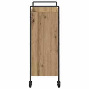 Kuchyňský vozík Artisanový dub 70 x 30 x 82 cm kompozitní dřevo - obrázek 7