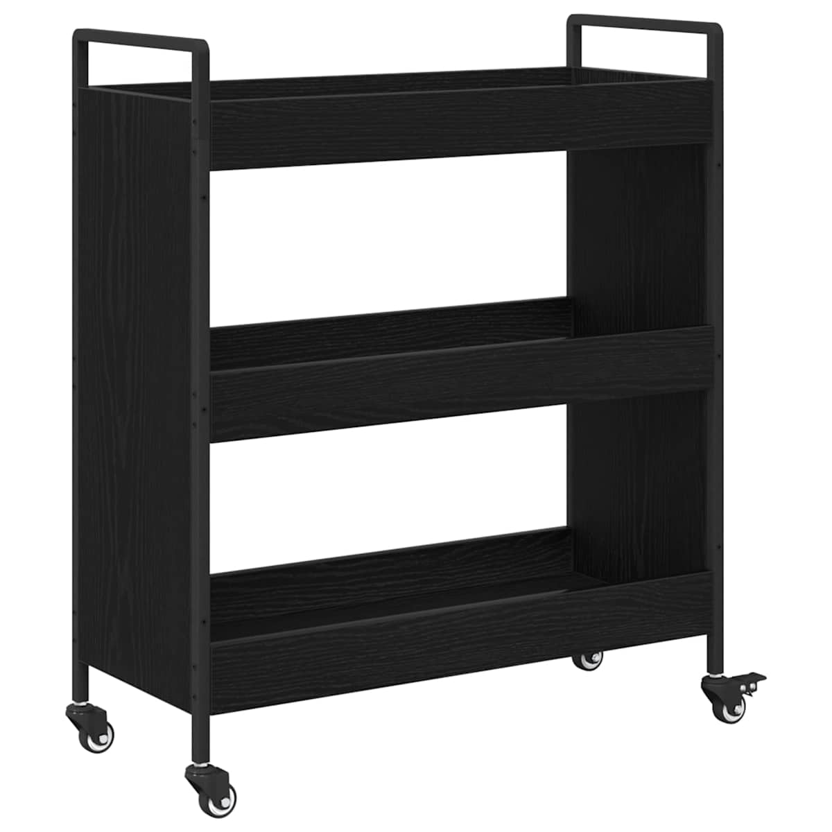 Køkkenvogn 70 x 30 x 82 cm Konstrueret træ - Billede 8