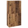 vidaXL Kontorikapp Vana puit 60 x 32 x 115 cm Tehispuit