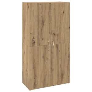 Kancelářská skříň Dub artisan 60 x 32 x 115 cm kompozitní dřevo - obrázek 2