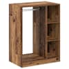 vidaXL Garderoobikapp Vana puit 77 x 48 x 102 cm Tehispuit