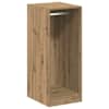 vidaXL Garderoobikapp Artisan tamm 41 x 48 x 102 cm Tehispuit