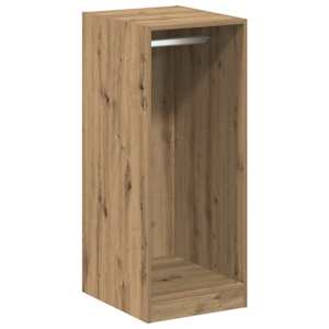 vidaXL Garderoobikapp Artisan tamm 41 x 48 x 102 cm Tehispuit