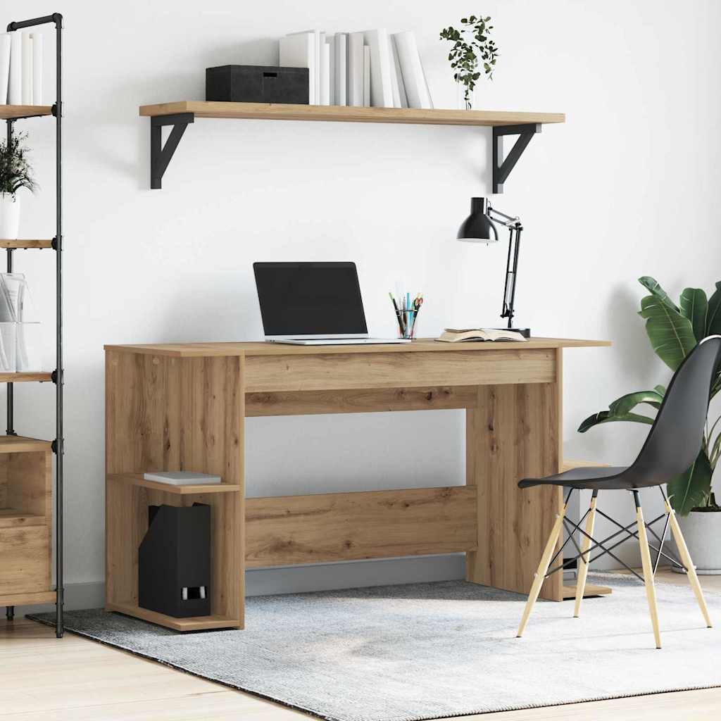 Laud riiuliga Muu ladustamisega käsitöötamm 140 x 50 x 75 cm Tehispuit
