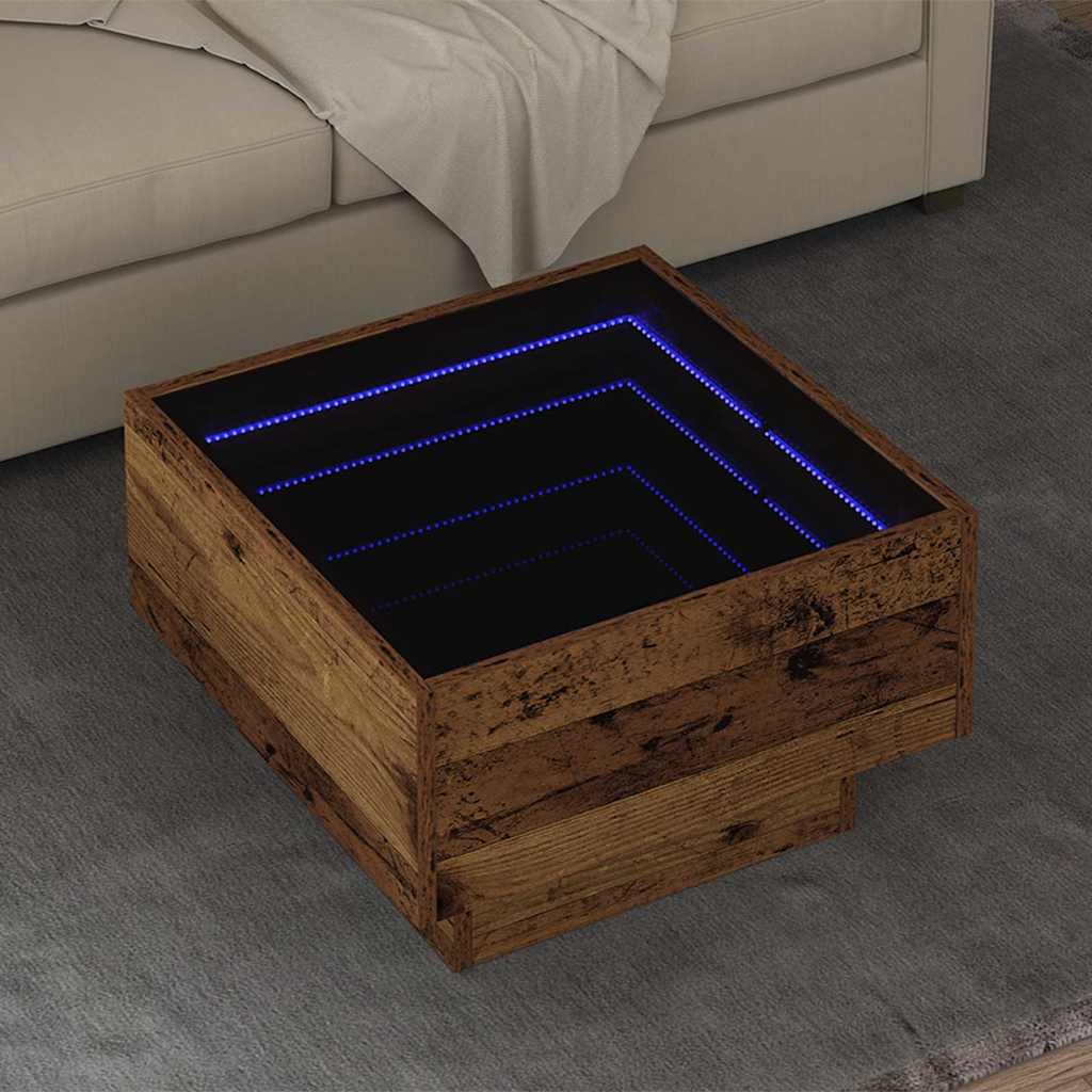 Масичка за кафе Старо дърво 50 x 50 x 30 см Инженерно дърво