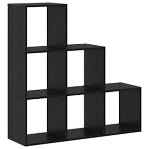 vidaXL Ruumi Jagaja Raamatukapp 6 tasandit 99 x 29 x 99 cm Tehispuit