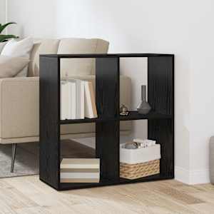 Knjigovni omar Črna Orehovina 69,5 x 29 x 69,5 cm